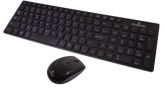 Kit Teclado e Mouse sem Fio Goldentec KTMSF1 Preto