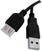 Cabo Extensor Usb A Femea X A Macho 1,8m